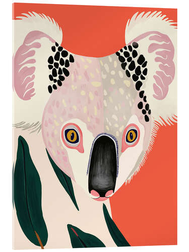 Acrylglasbild Koala-Porträt