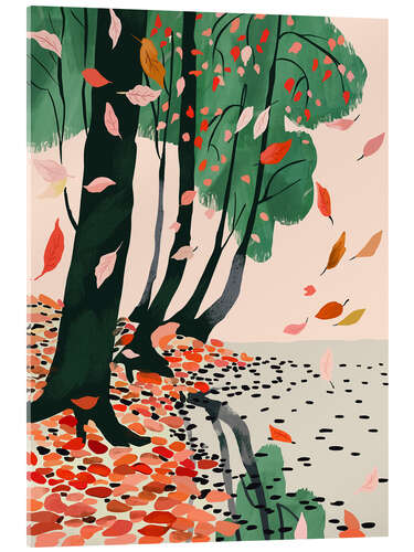Acrylic print Autumn Leaves
