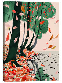 Canvastavla Autumn Leaves - Artsy Sesta