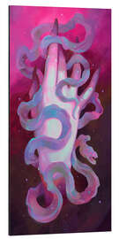 Aluminium print Ursula - Eva Gamayun