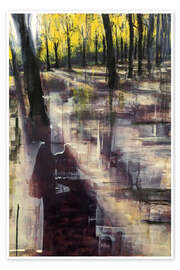 Plakat Autumn colours in Sanssouci Park in Potsdam - Eduard Warkentin