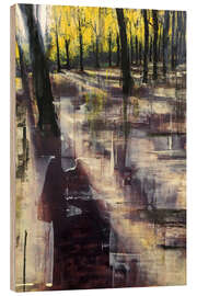 Obraz na drewnie Autumn colours in Sanssouci Park in Potsdam - Eduard Warkentin