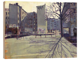 Quadro de madeira Study of the winter sun in Berlin - Eduard Warkentin