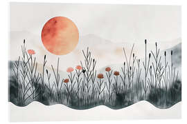 Acrylic print Sunset in Bloom - Dani Jay Designs