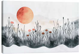 Lienzo Sunset in Bloom - Dani Jay Designs
