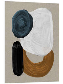 Hartschaumbild Am späten Nachmittag