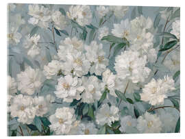 Acrylic print Moody Summer White Flower - TAlex