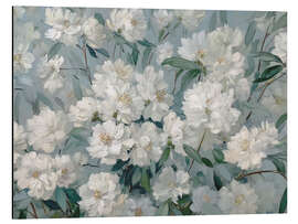 Alubild Sommerliche weiße Blume