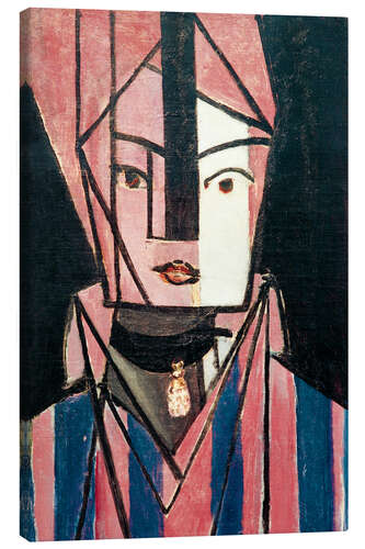 Obraz na płótnie White and pink head, 1914