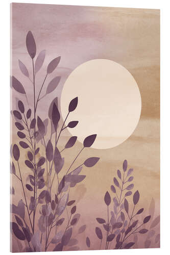 Acrylic print Summer morning