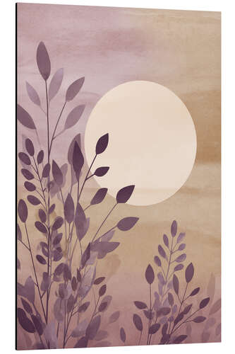 Aluminium print Summer morning