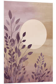 Hartschaumbild Sommermorgen