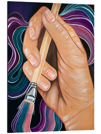 Obraz na aluminium The Artist - Mandy Reinmuth