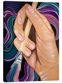 Stampa su tela The Artist - Mandy Reinmuth