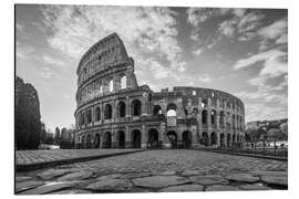 Print på aluminium The Colosseum at sunrise, Rome, Italy