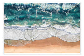 Wandbild Strand und Meer, Gold Coast, Australien - Matteo Colombo
