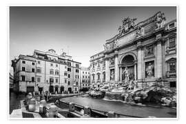 Wandbild Trevi-Brunnen, Rom, Italien - Matteo Colombo