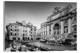 Wood print Trevi Fountain, Rome, Italy - Matteo Colombo
