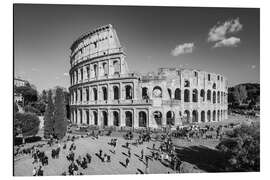 Print på aluminium The Colosseum, Rome, Italy