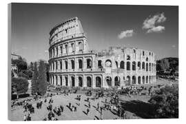 Wood print The Colosseum, Rome, Italy