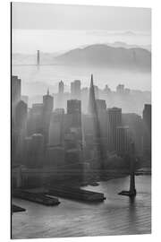 Cuadro de aluminio San Francisco skyline, California - Matteo Colombo
