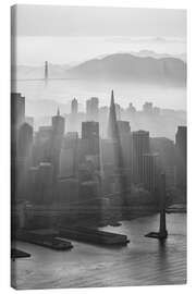 Quadro em tela San Francisco skyline, California - Matteo Colombo