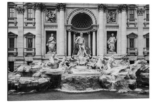 Alubild Trevi-Brunnen, Rom, Italien