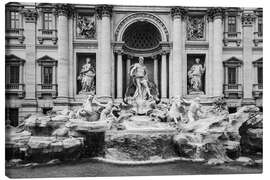 Stampa su tela Trevi fountain, Rome, Italy - Matteo Colombo