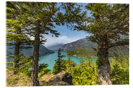 Acrylic print Diablo Lake, North-Cascades-Nationalpark, Washington - Melanie Viola