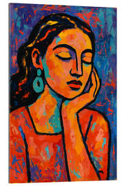 Gallery Print Farbenfrohe Meditation