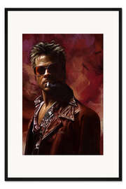 Gerahmter Kunstdruck Tyler Durden