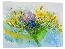 Hartschaumbild Sommerstillleben