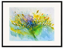 Framed art print Summer still life - Pol Ledent