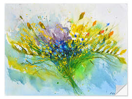 Wandsticker Sommerstillleben