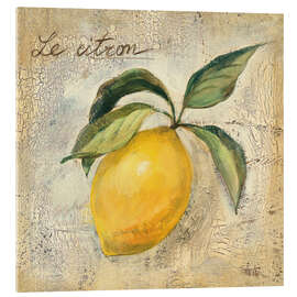 Stampa su vetro acrilico Le Citron - Silvia Vassileva