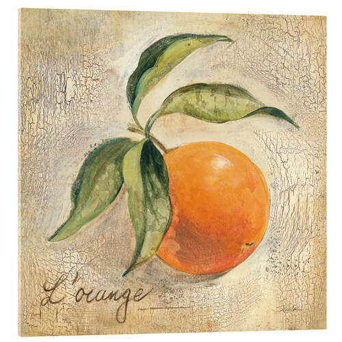 Stampa su vetro acrilico L'Orange