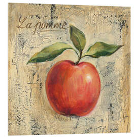 Hartschaumbild La Pomme