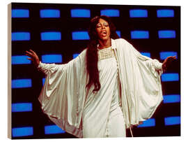 Hout print Donna Summer II