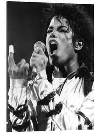 Acrylic print Michael Jackson, European Tour 88
