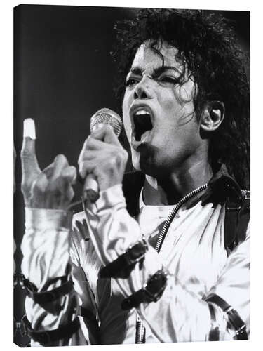Lienzo Michael Jackson, European Tour 88