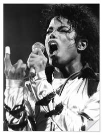 Wandsticker Michael Jackson, European Tour 88