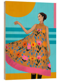 Holzbild Unter der Sonne - Branka Kodžoman