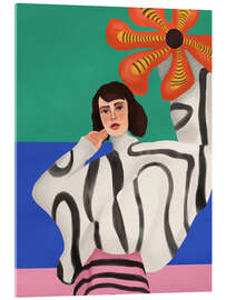 Acrylglasbild Tanz der Farben und Träume - Branka Kodžoman