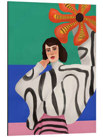 Alubild Tanz der Farben und Träume - Branka Kodžoman