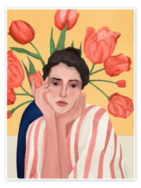 Wall print She is the Spring - Branka Kodžoman