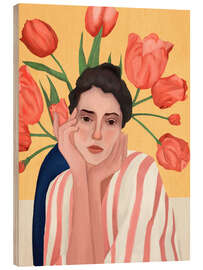 Quadro de madeira She is the Spring - Branka Kodžoman