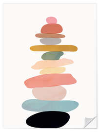 Wandsticker Balancing Stones