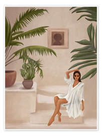 Wall print Graceful Resting II - Branka Kodžoman