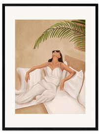 Gerahmter Kunstdruck Sommerhitze I