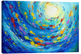 Lienzo Sea cycle to the light - Olha Darchuk